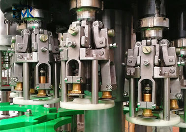 Machine de remplissage de bouteilles en verre à grande vitesse avec le système en aluminium de cachetage de chapeau