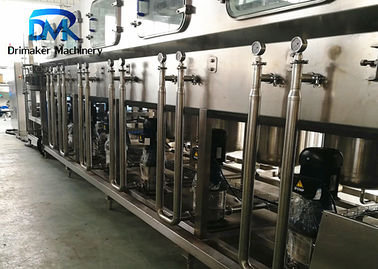 3 dans 1 5 capsulage remplissant de lavage de pot de litre de la machine de remplissage de l'eau de gallon 19l