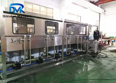 3 dans 1 5 capsulage remplissant de lavage de pot de litre de la machine de remplissage de l'eau de gallon 19l