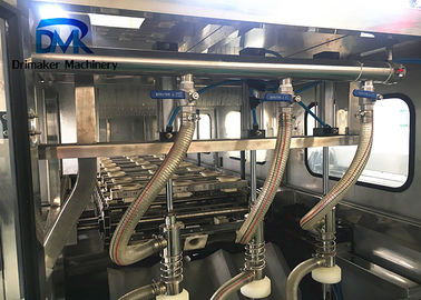 Entièrement automobile contrôle conduit électrique 450 BPH de PLC de machine de remplissage de 5 gallons
